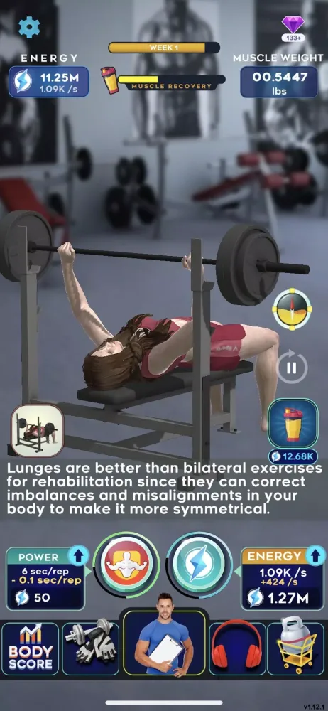 Idle Workout !应用截图