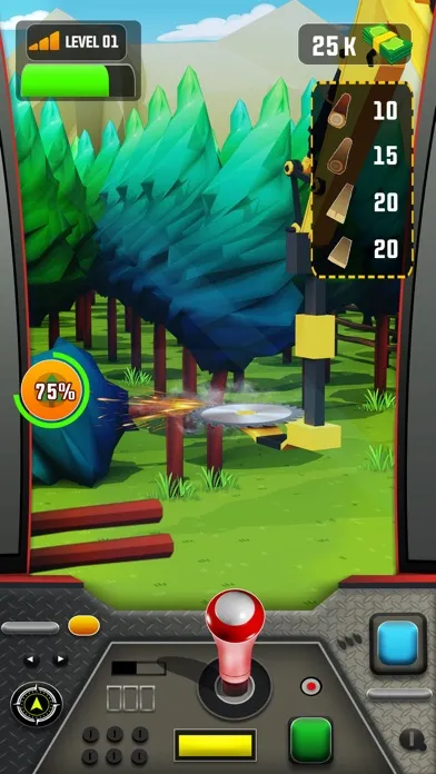 Screenshot di Idle Lumber Harvester Mill 3D