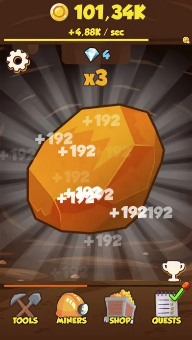 Idle Miner Clicker سکرین شاٹس