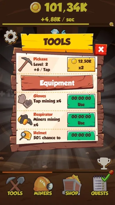 Idle Miner Clicker سکرین شاٹس