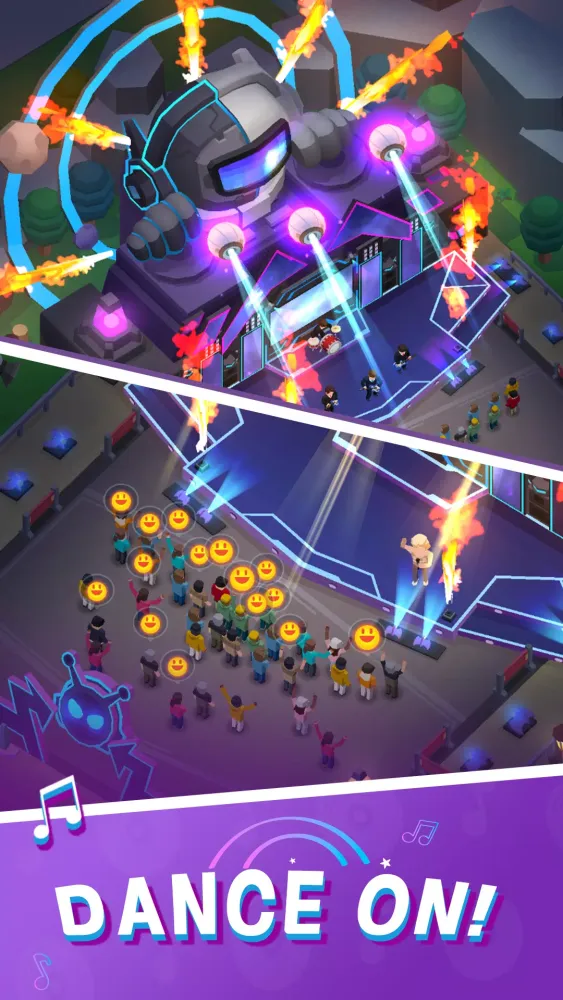 Capturas de pantalla de Idle Music Festival