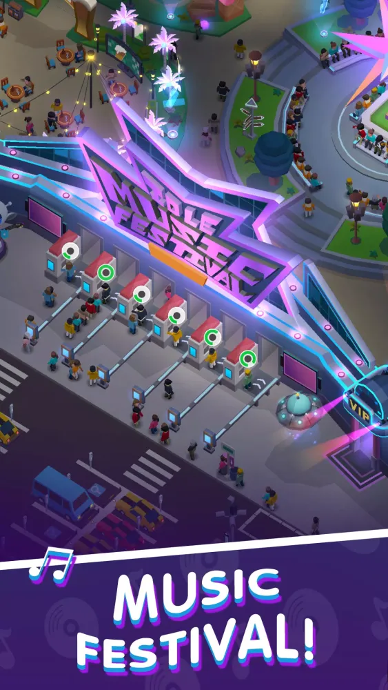 Capturas de pantalla de Idle Music Festival