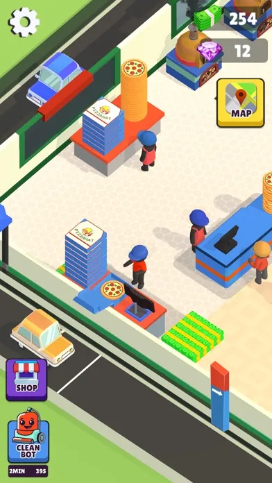 Idle Pizza Tycoon Shop Game سکرین شاٹس