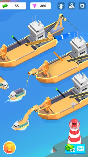 Ảnh chụp màn hình của Idle Sand Tycoon