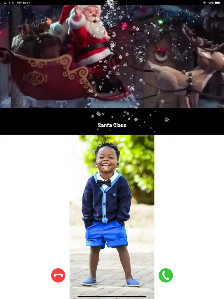 Captures d'écran de Santa Calling app - Calls you. iPad 