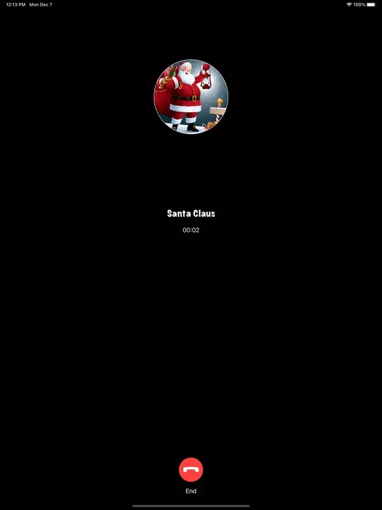 Captures d'écran de Santa Calling app - Calls you. iPad 