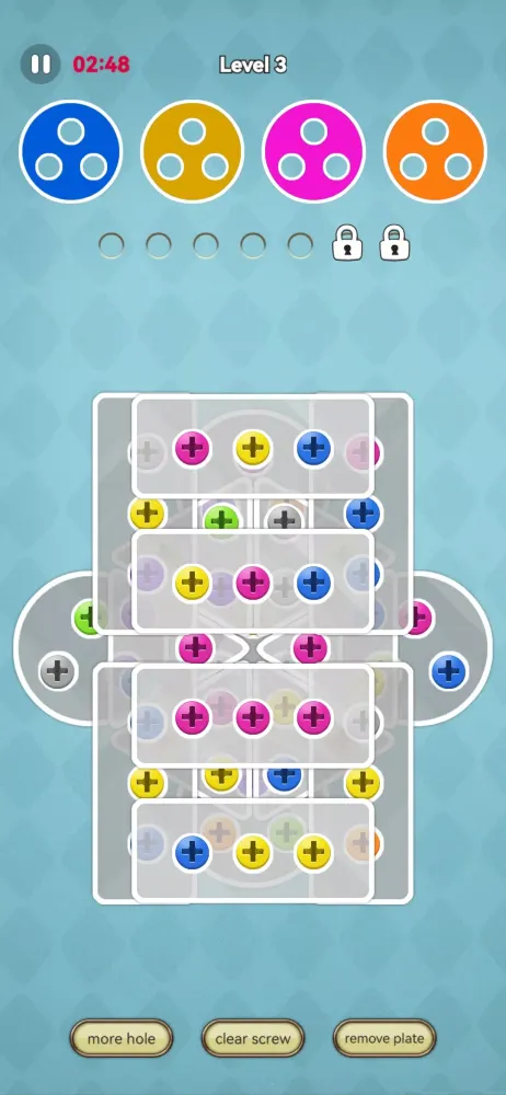 Screw Puzzle Ekran Görüntüleri