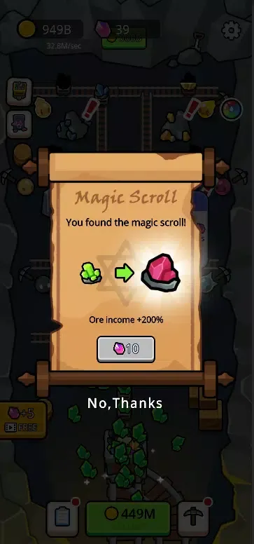 Captures d'écran de Idle Slime Mining