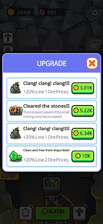 Captures d'écran de Idle Slime Mining