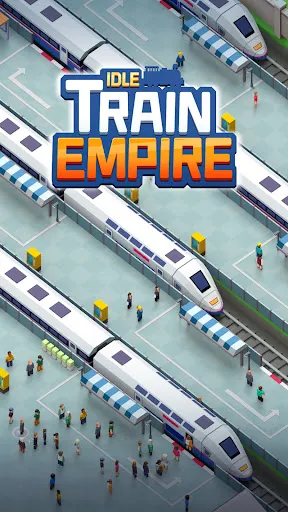 Tangkapan skrin Idle Train Empire - Idle Games