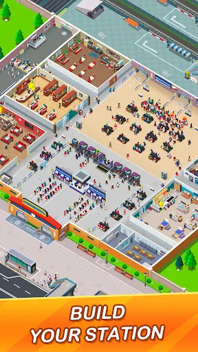 Tangkapan skrin Idle Train Empire - Idle Games