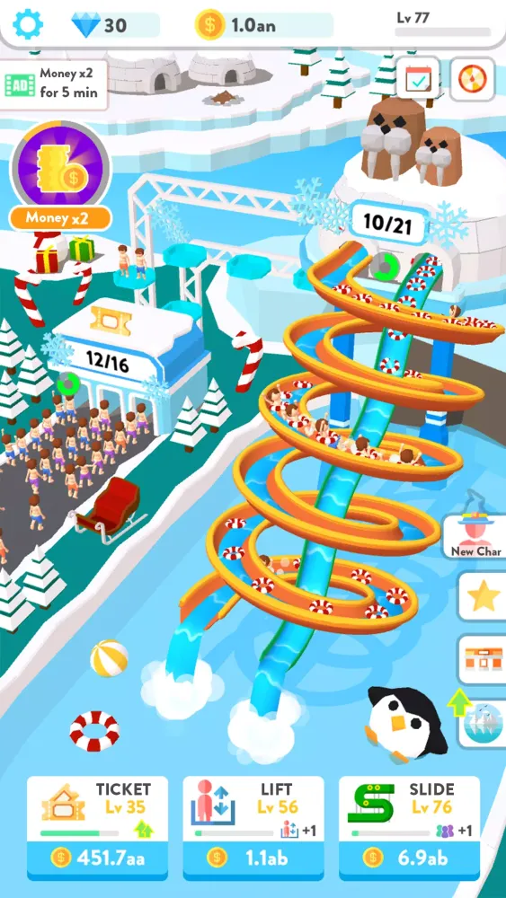 Скриншоты Idle Water Slide