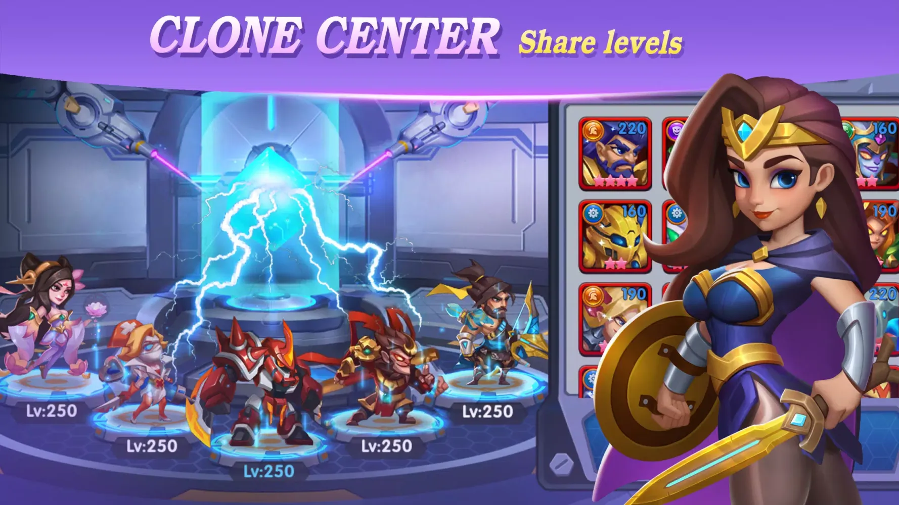AFK Wars: Hero Raid Idle Game Screenshots