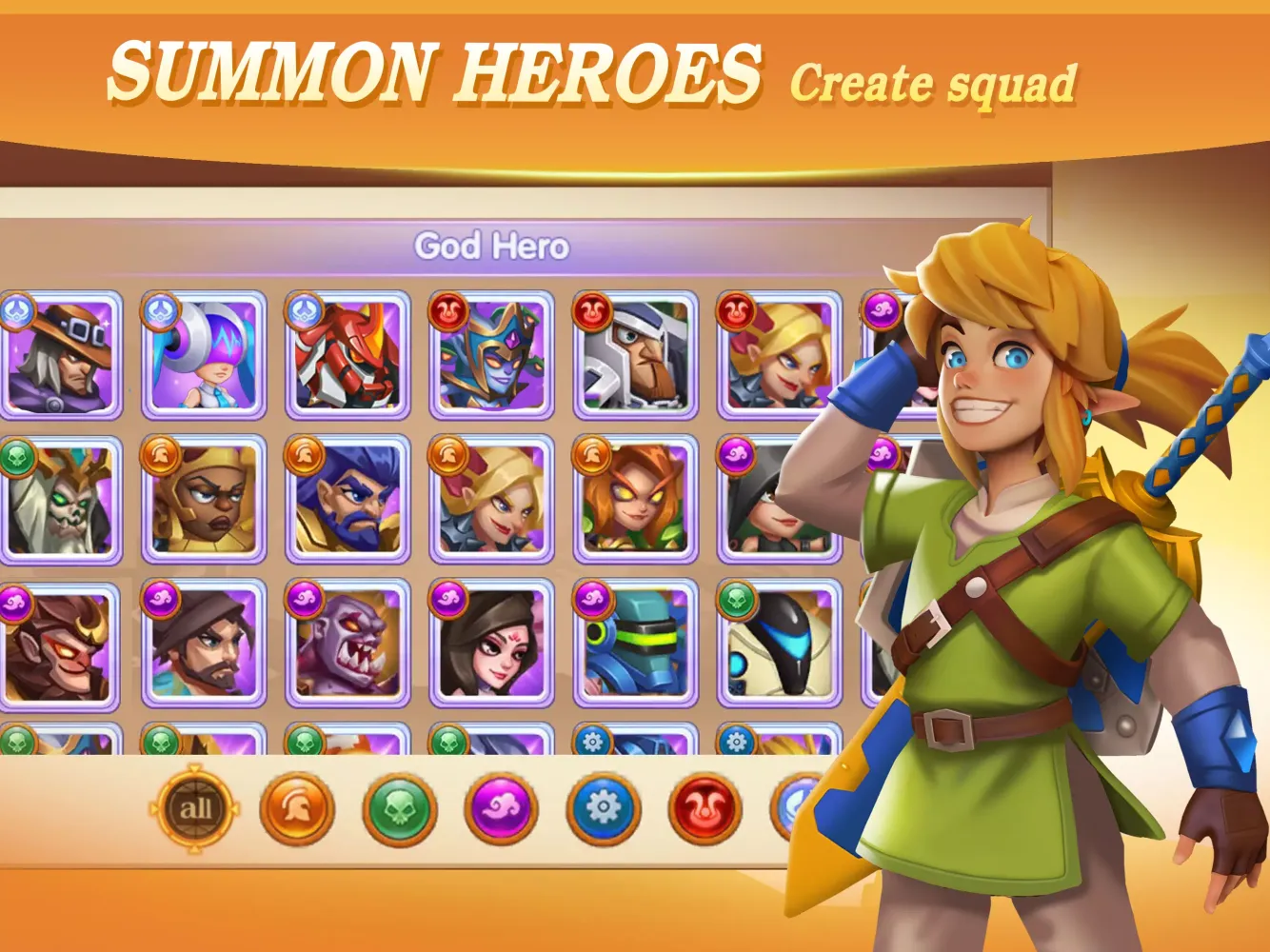 AFK Wars: Hero Raid Idle Game Screenshots
