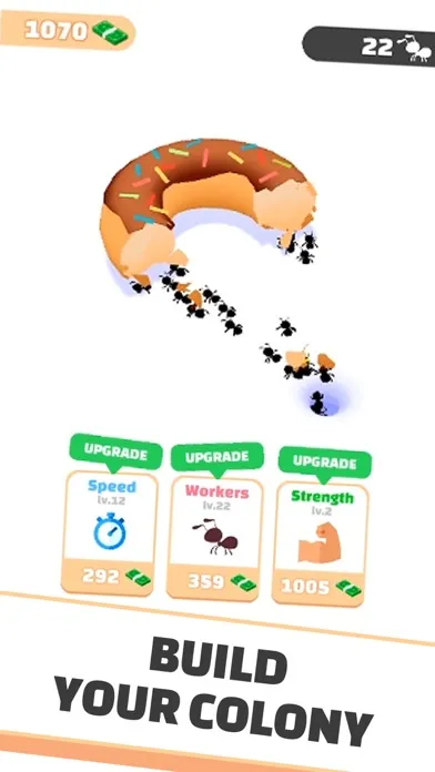 Tangkapan layar Idle Ants - Simulator Game