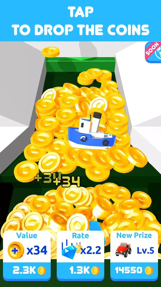 ภาพหน้าจอของ Idle Coins Pusher