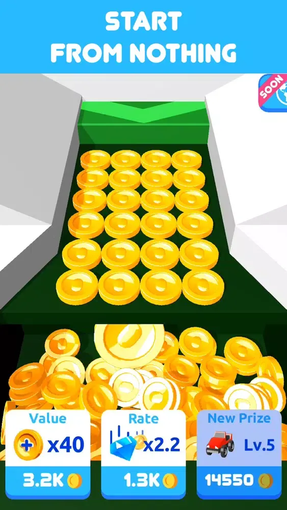 ภาพหน้าจอของ Idle Coins Pusher