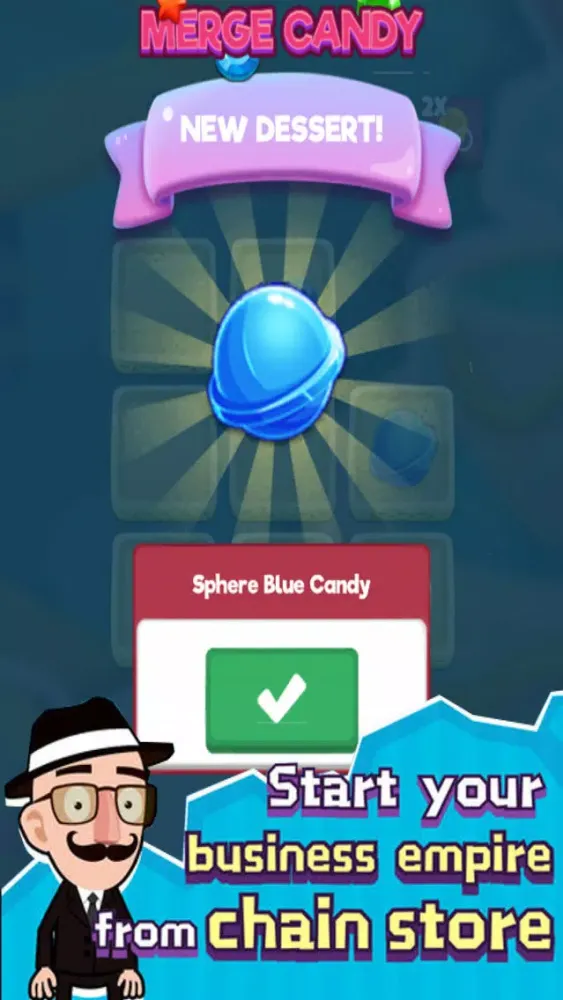 Screenshot di Idle Cook: Chef Candy Merge