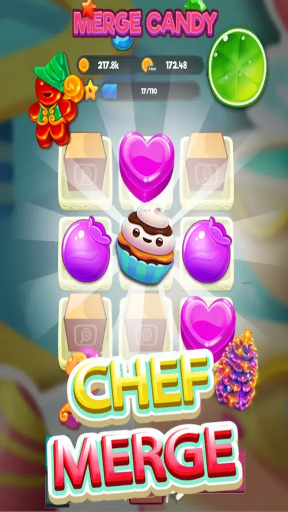 Screenshot di Idle Cook: Chef Candy Merge