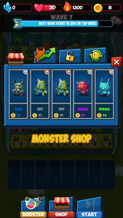 Idle Monster Defense スクリーンショット
