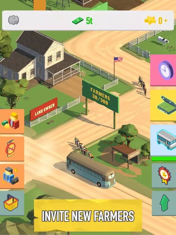 Capturas de tela do Idle Farm 3d: Business Empire iPad 