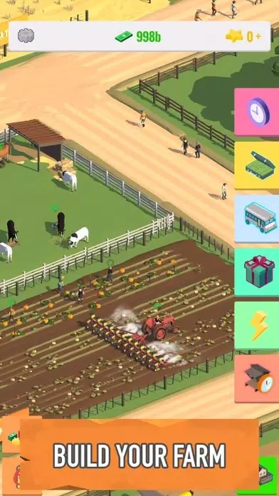 Capturas de tela do Idle Farm 3d: Business Empire