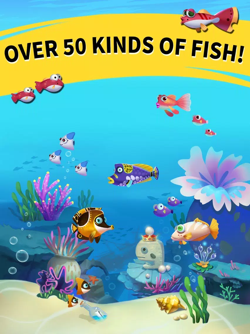 Idle Fish Tycoon iPad  سکرین شاٹس