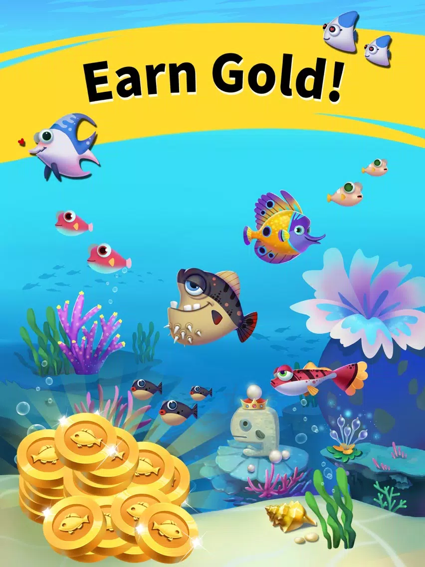 Idle Fish Tycoon iPad  سکرین شاٹس