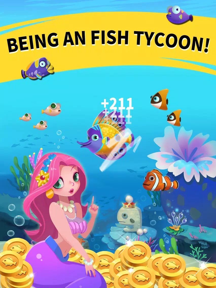 Idle Fish Tycoon iPad  سکرین شاٹس