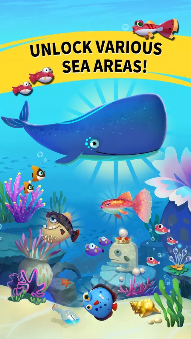Idle Fish Tycoon سکرین شاٹس