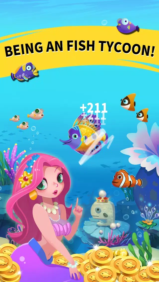 Idle Fish Tycoon سکرین شاٹس
