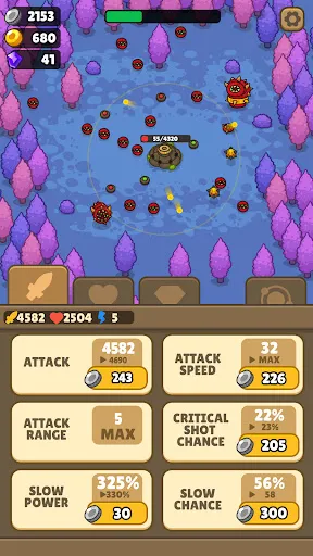 Idle Fortress Tower Defense स्क्रीनशॉट