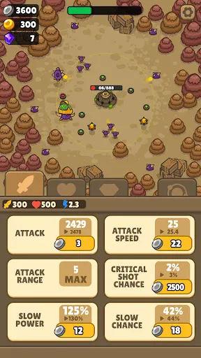 Idle Fortress Tower Defense स्क्रीनशॉट