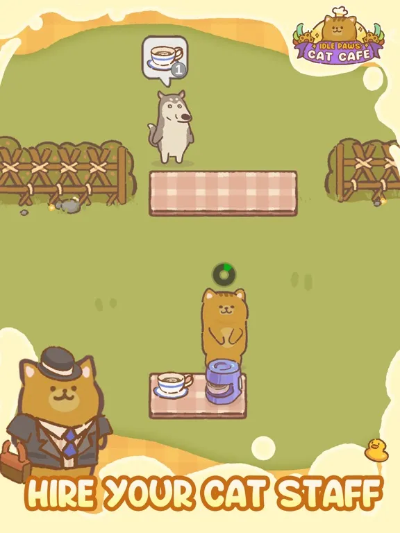 Idle Paws: Cat Cafe iPad  Screenshots