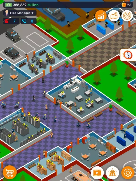 Capturas de pantalla de Idle Emergency Station Tycoon iPad 