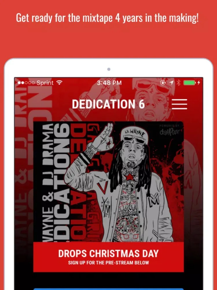 Скриншоты Dedication by Lil Wayne iPad 