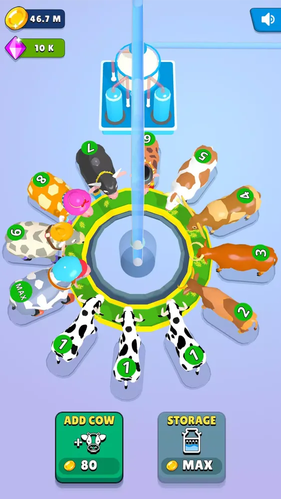 Idle Milk Factory Screenshots