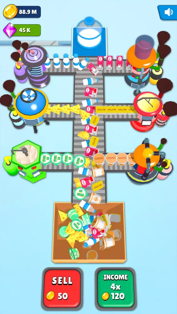 Idle Milk Factory Screenshots