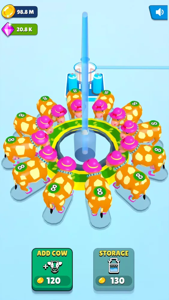 Idle Milk Factory Screenshots