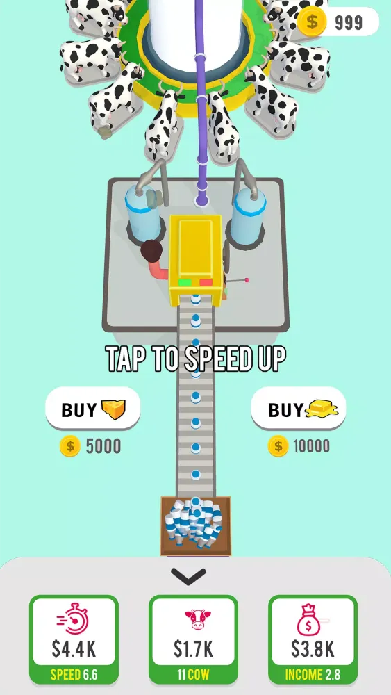 Idle Milk Factory Screenshots