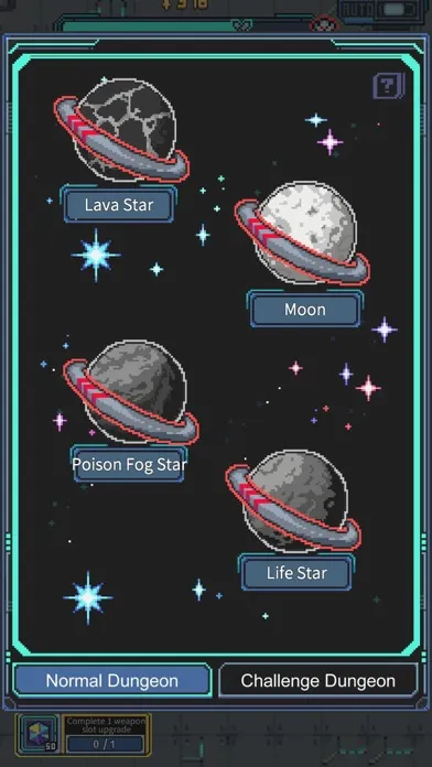 Tangkapan layar Space infinite Grinding Gears