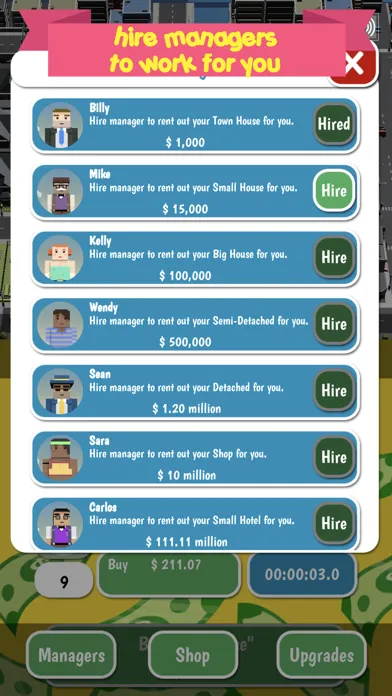 Captures d'écran de Rent Business Tycoon Game