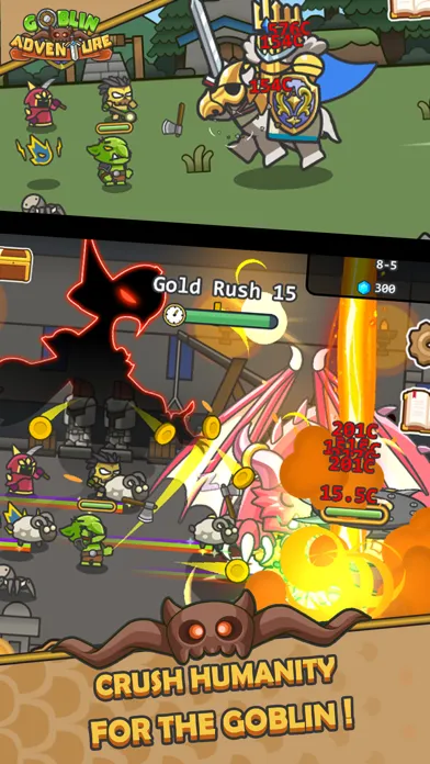 Capturas de pantalla de Goblin Adventure - Idle RPG