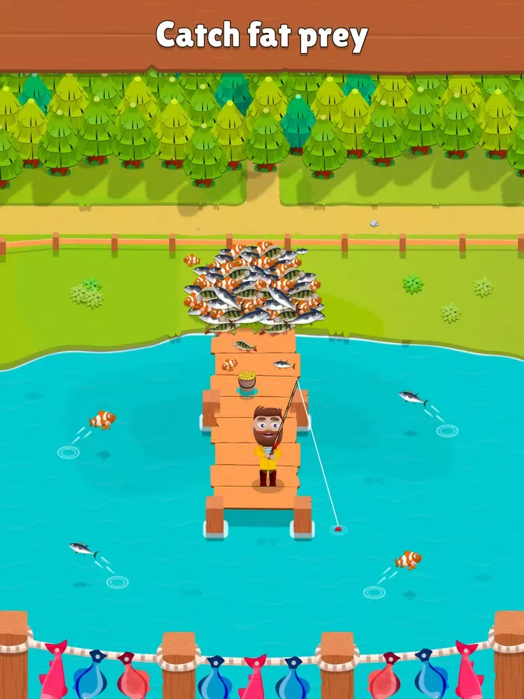Idle Sea Town - Bait & Prey iPad  Screenshots