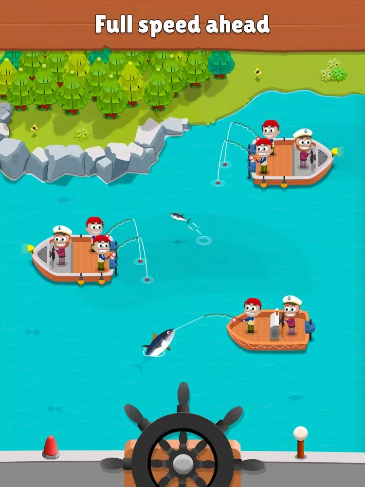 Idle Sea Town - Bait & Prey iPad  Screenshots