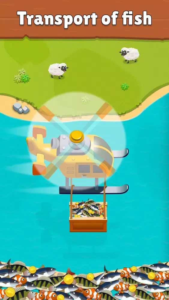 Idle Sea Town - Bait & Prey Screenshots