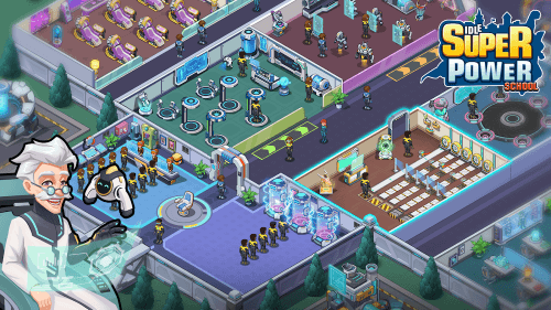 Idle Superpower School-screenshot-2