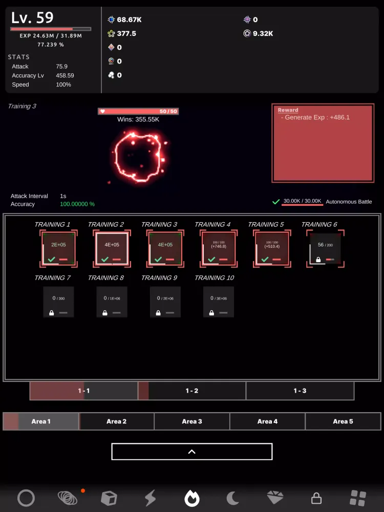 Idle Sphere Screenshots