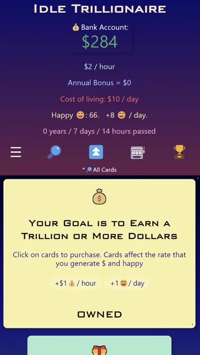 Capturas de tela do Idle Trillionaire: Money Game