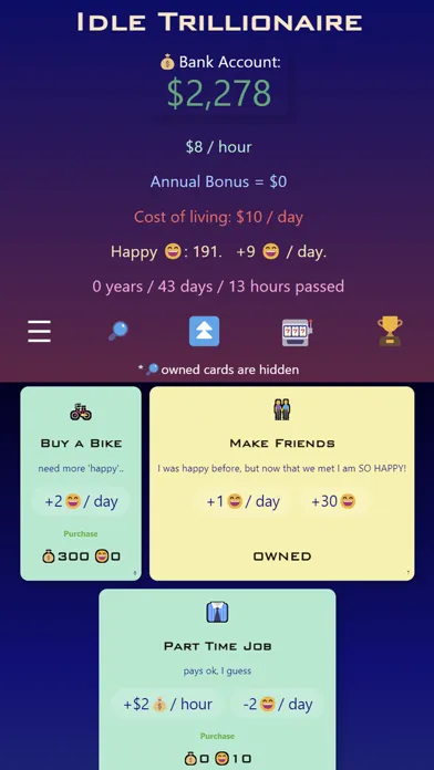 Capturas de tela do Idle Trillionaire: Money Game